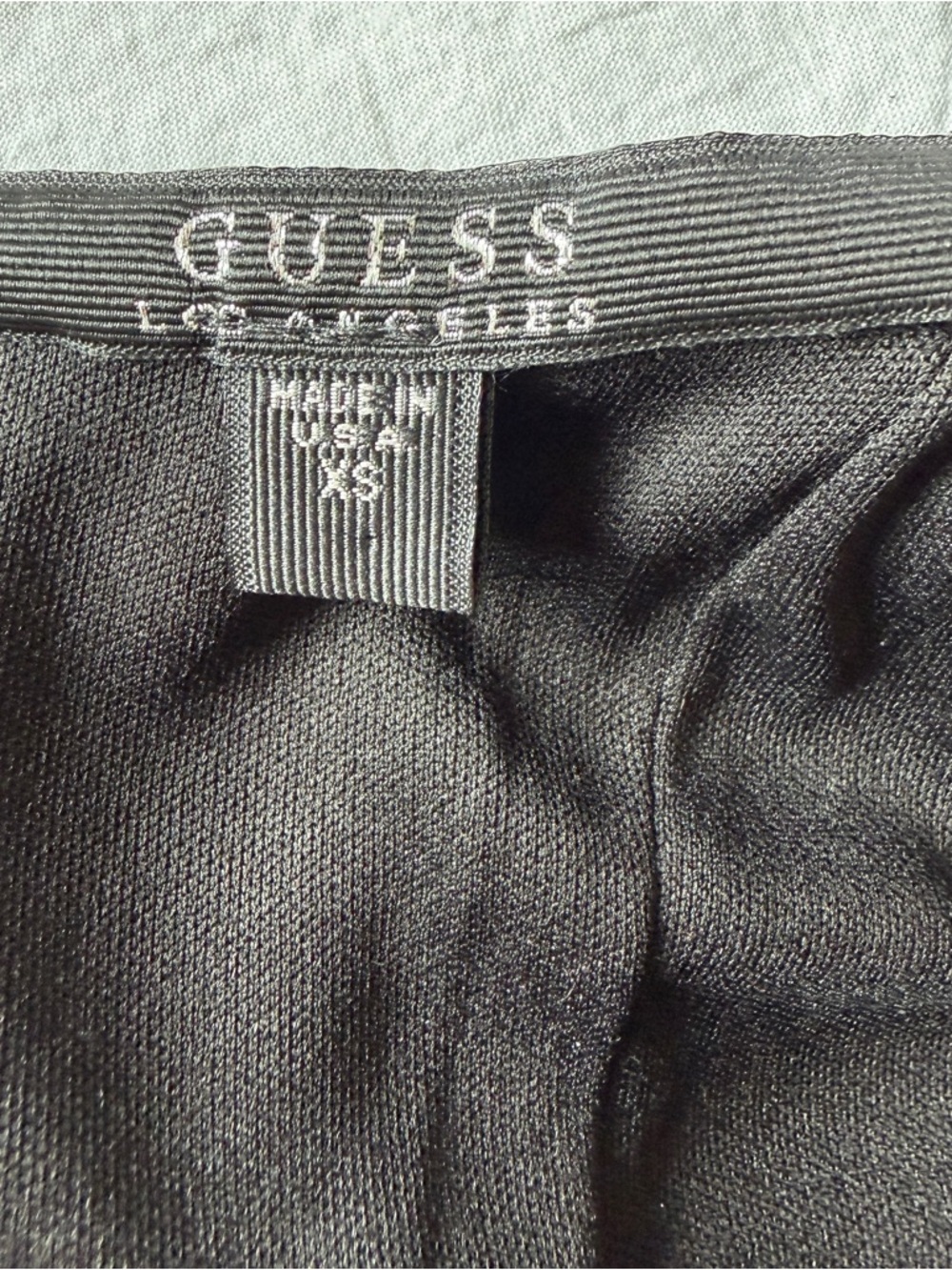 Guess Black Off Shoulder Snakeskin Dress - Picture 4 of 6